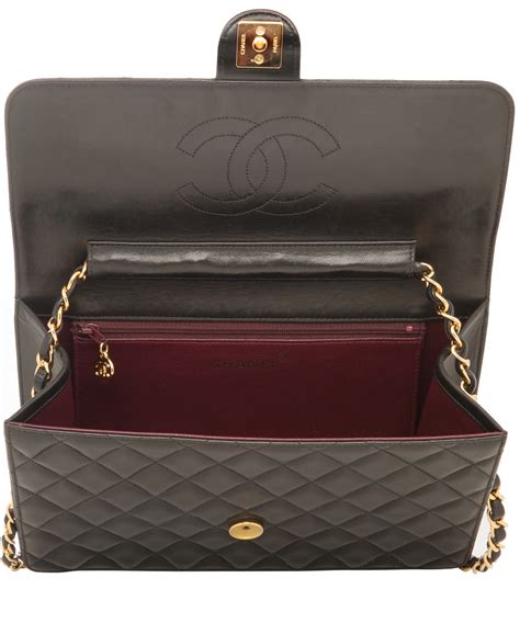 chanel vintage single flap|Chanel vintage full flap.